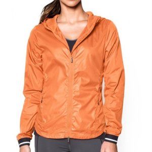 Under Armour Orange Storm Running Jacket Medium